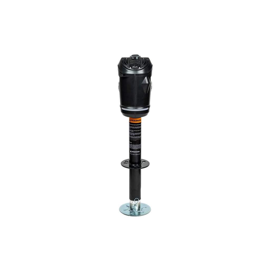 Black 3500 lb Electric Trailer Jack with Cover E653853