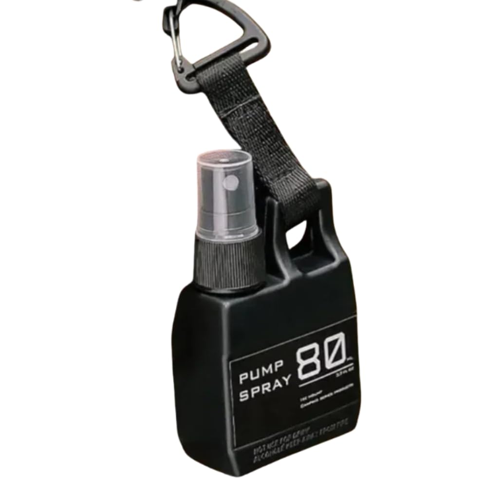 80ml Refillable Leak-Proof Plastic Spray Bottle J9863