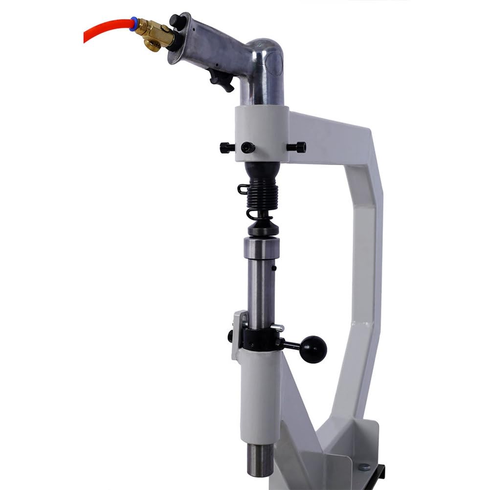 Pneumatic Planishing Hammer, 4" Throat Depth Metal Shaping Hammer with Foot Pedal & Steel Stand B737