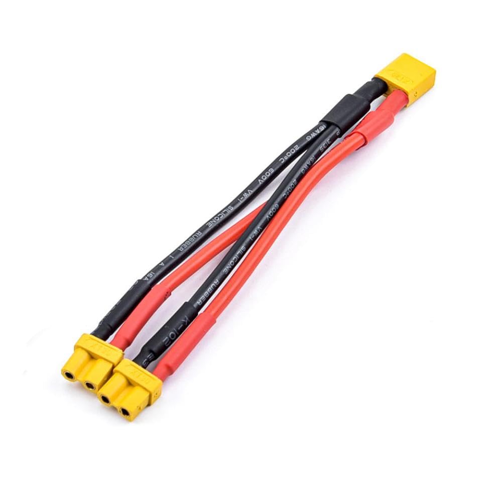 XT30 1 Male to 2 Female Parallel Wire 18AWG B3579