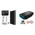 200 Watt 12 Volt Monocrystalline Solar Panel Starter Kit & 2000W Pure Sine Wave Inverter U954619