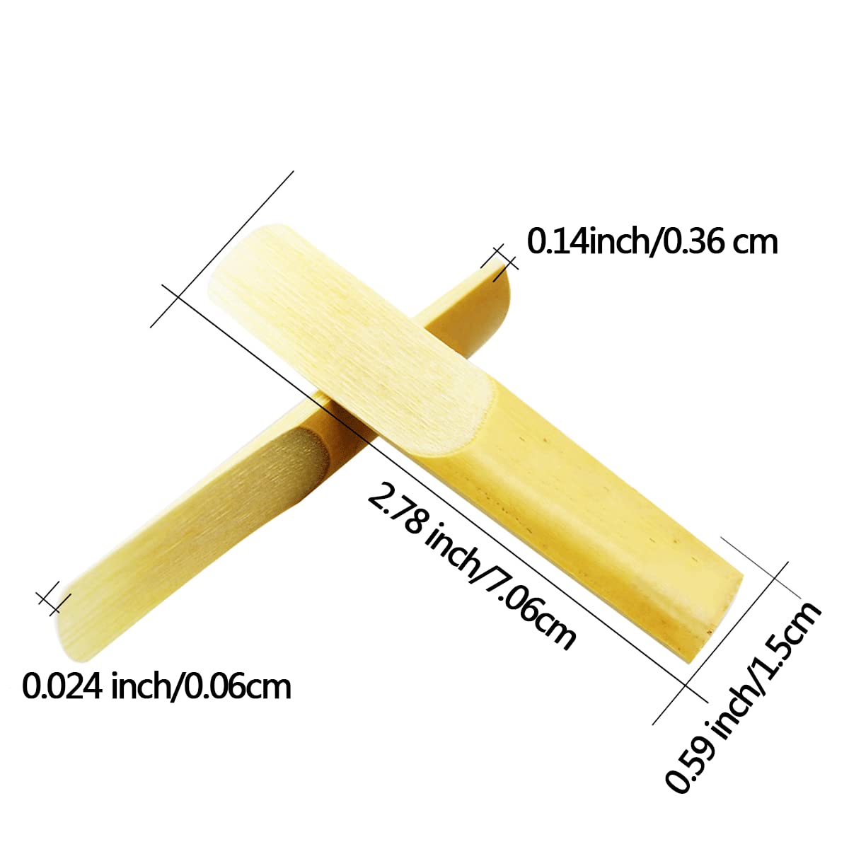 Alto Saxophone Reeds 30pcs Strength 2.5 I8915