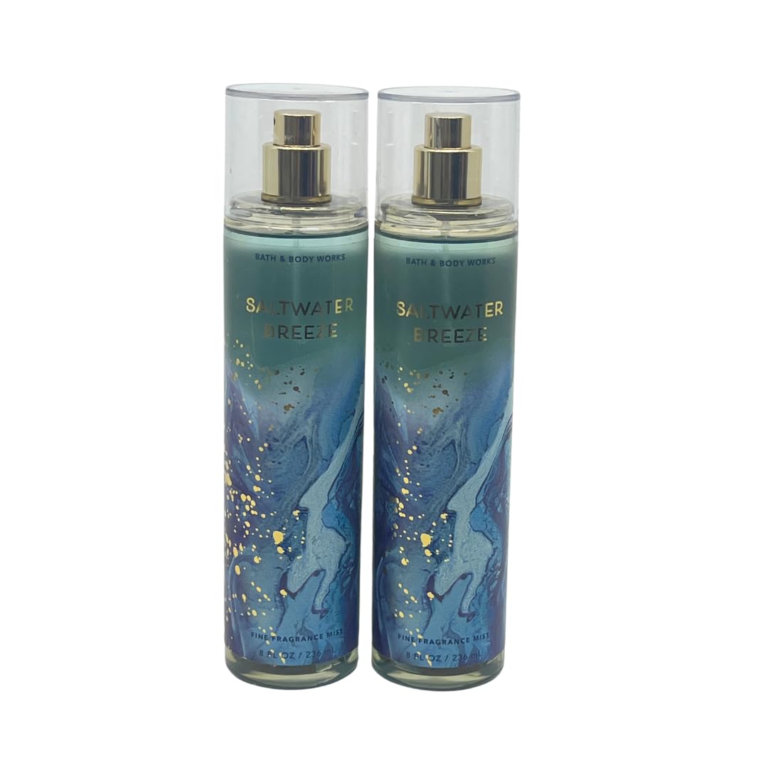 Saltwater Breeze Fine Fragrance Mist 8 oz Pack of 2 C54849