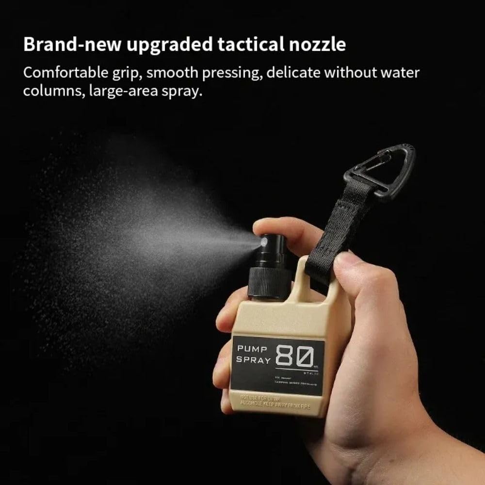 80ml Refillable Leak-Proof Plastic Spray Bottle J9863