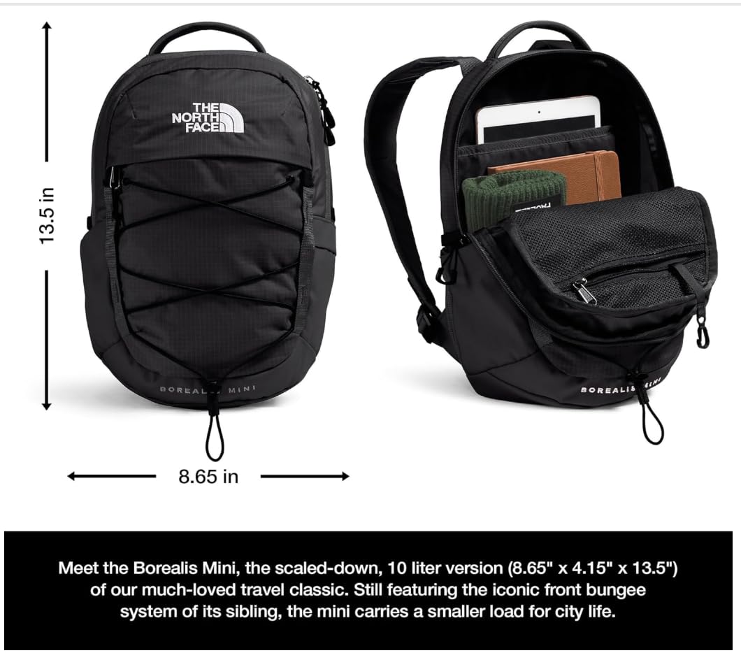 Black Mini Backpack E462