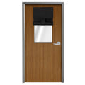 Blackout Door Curtain 8W x 36L Black 1 Panel U785599