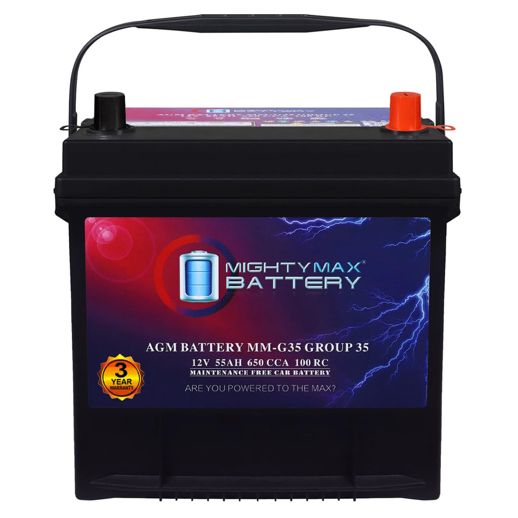 12V 55Ah AGM Replacement Battery V502