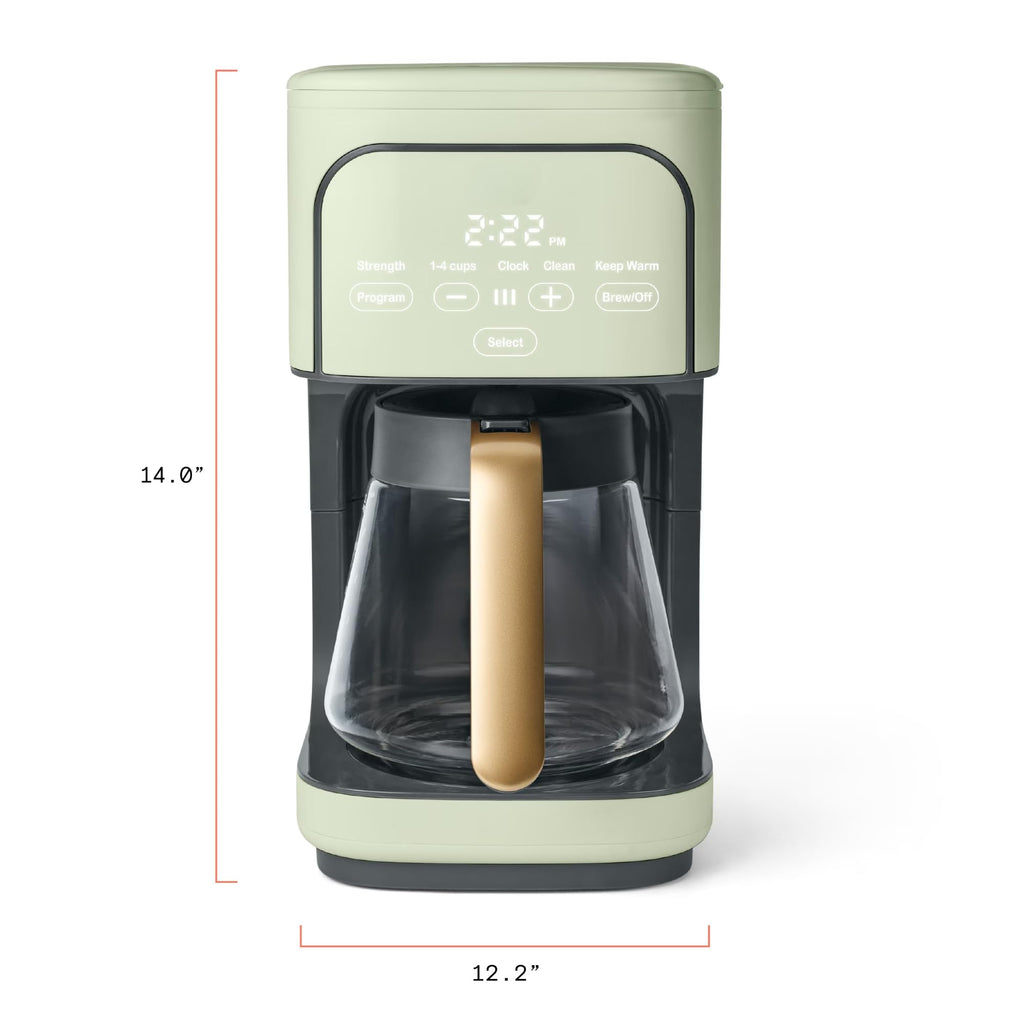Sage Green 12-Cup Programmable Drip Coffee Maker B58172