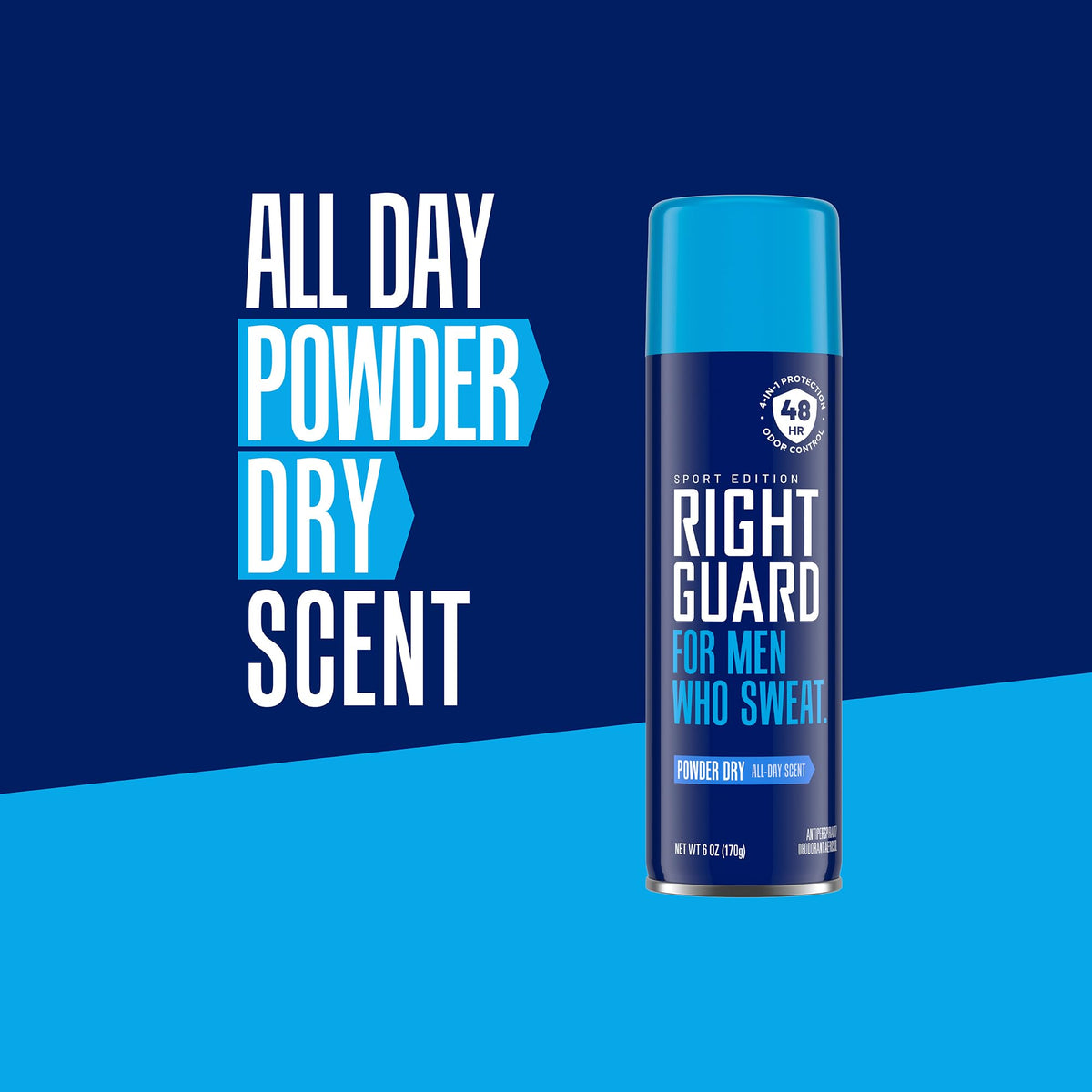 Sport Powder Dry Scent Antiperspirant & Deodorant Spray 6oz S514