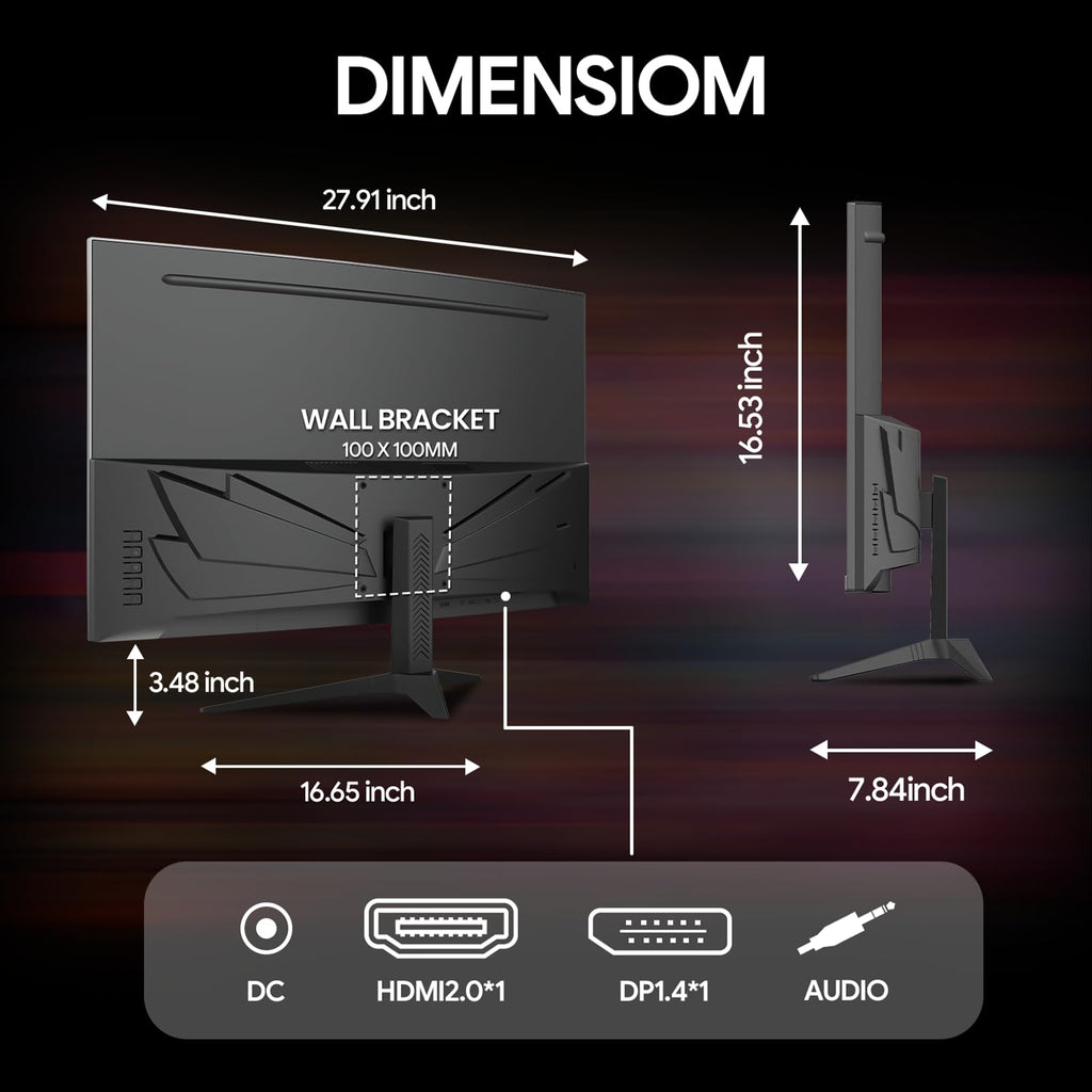32" Curved Gaming Monitor U4398