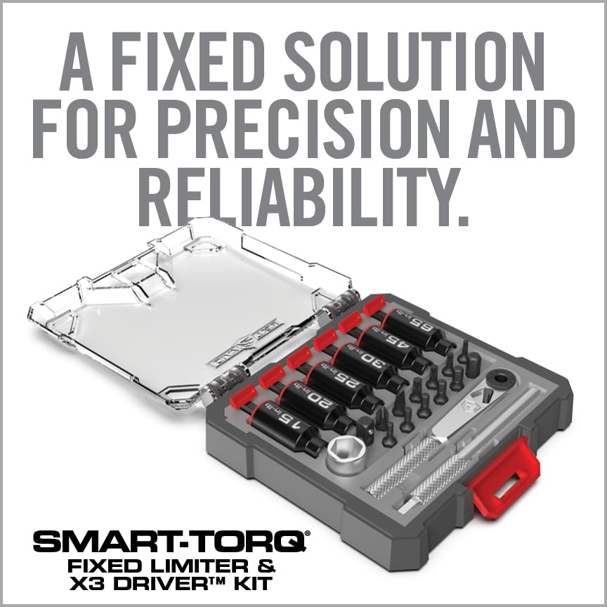 Torque Screwdriver & Ratcheting Driver Tool Set with 12 Bits & Storage Case N598731