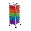 10 Drawer Rolling Cart E96524