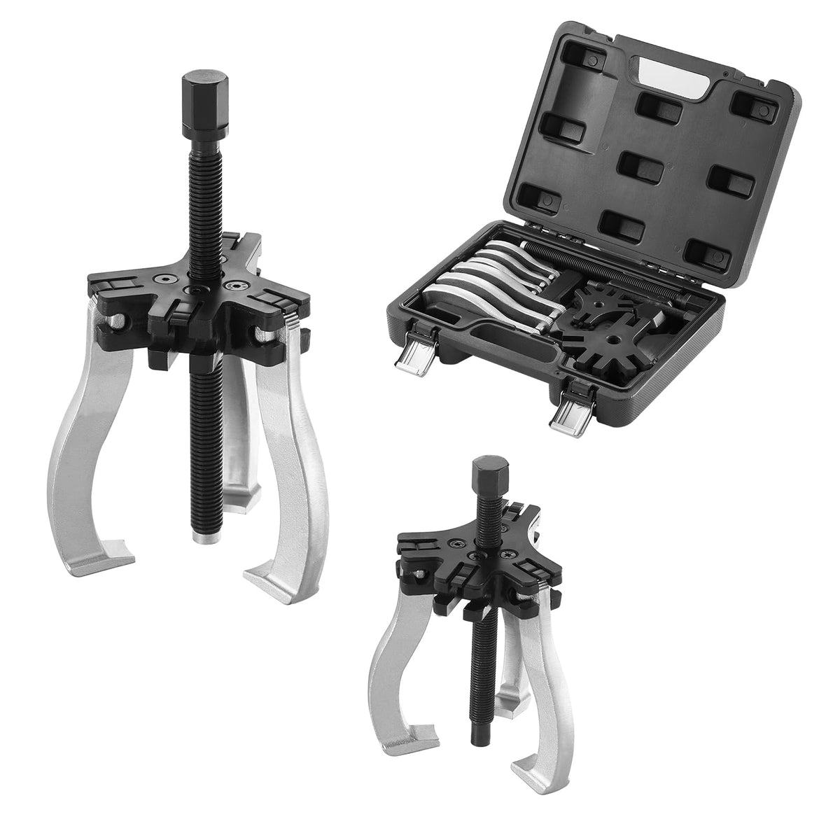 3" and 7" 3 Jaw Gear Puller Set W177