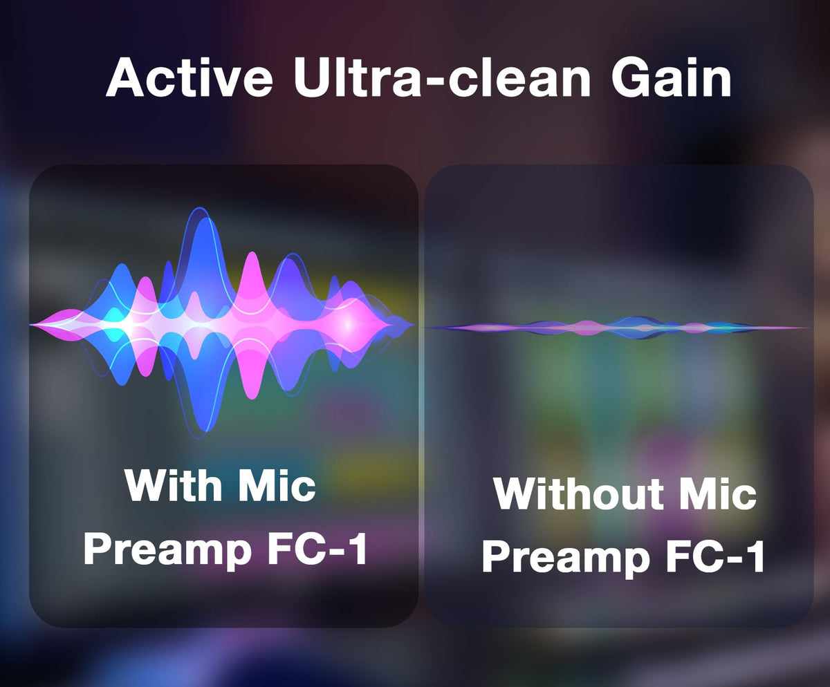 Dynamic Mic Preamp Gain Booster O7717