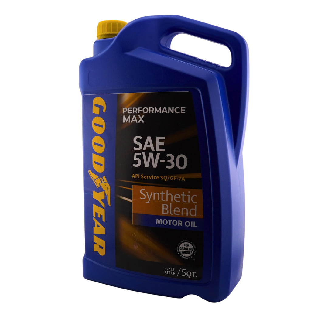 Synthetic Blend Motor Oil SAE 5W-30 5 Quart B90173