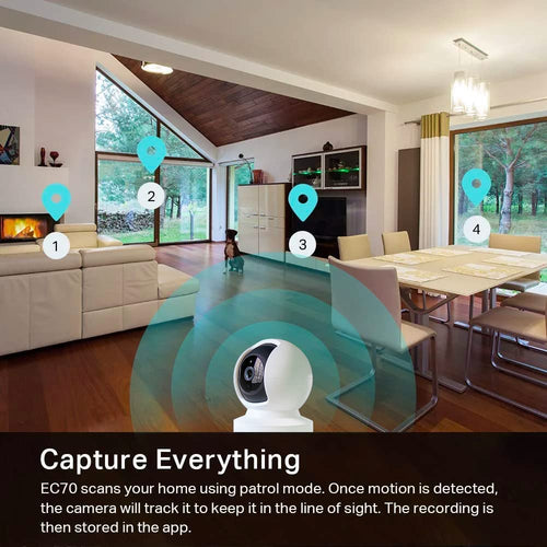 1080p Indoor Pan/Tilt Wired Security Camera Q39243