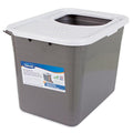 Enclosed Cat Litter Box with Hinged Lid Z161292