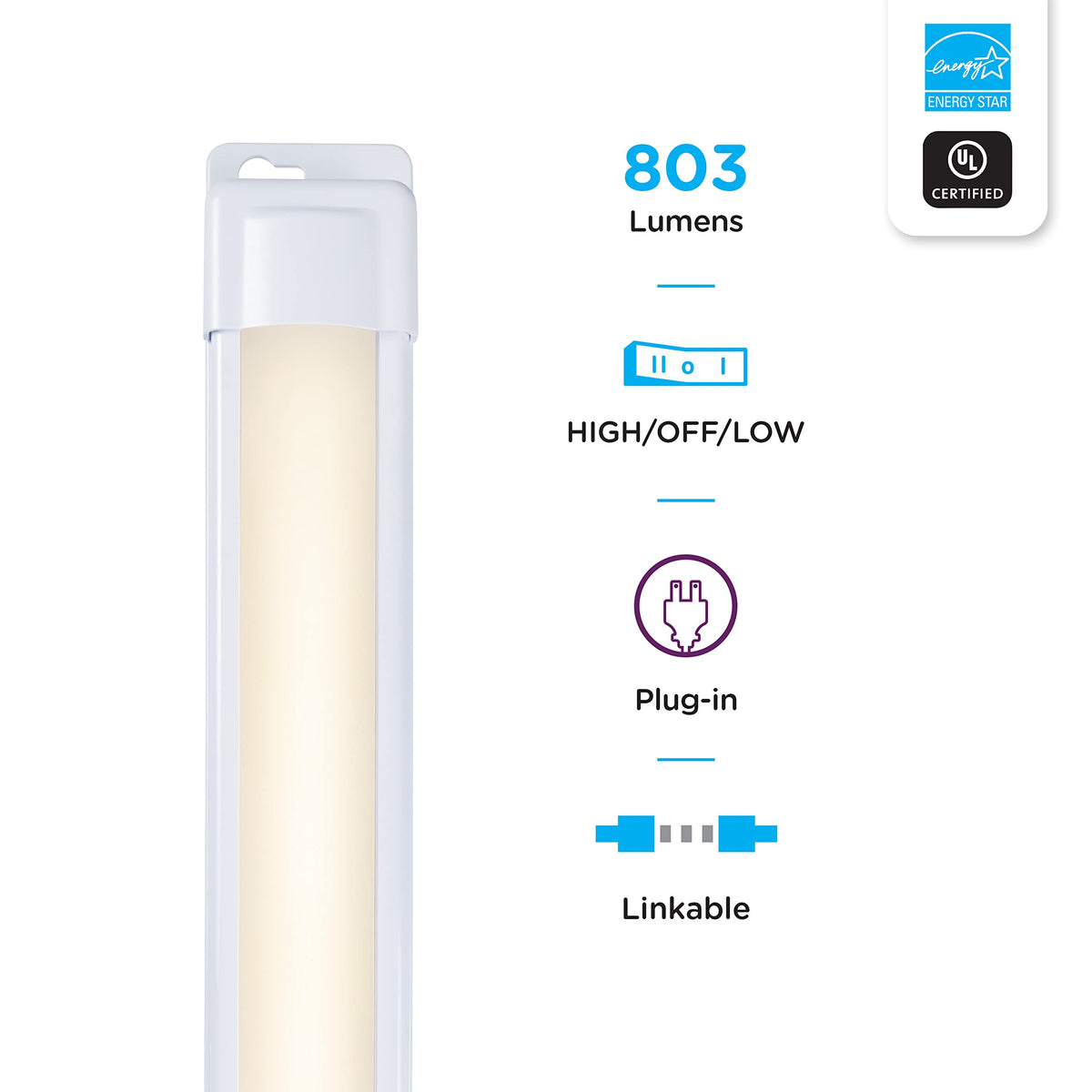 24 Inch Plug In Under Cabinet Light V5053