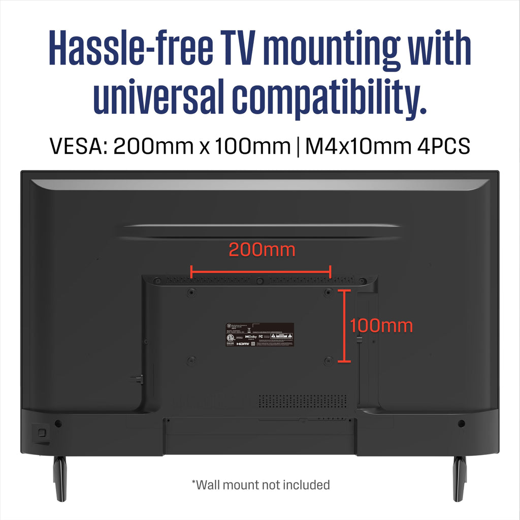 32-inch HD Smart Flat Screen TV with Voice Remote A579