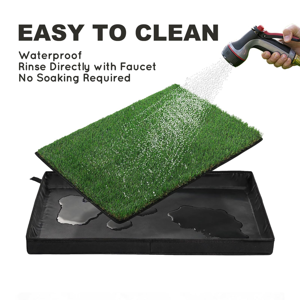 Dog Grass Pad with Dog Litter Box U58505