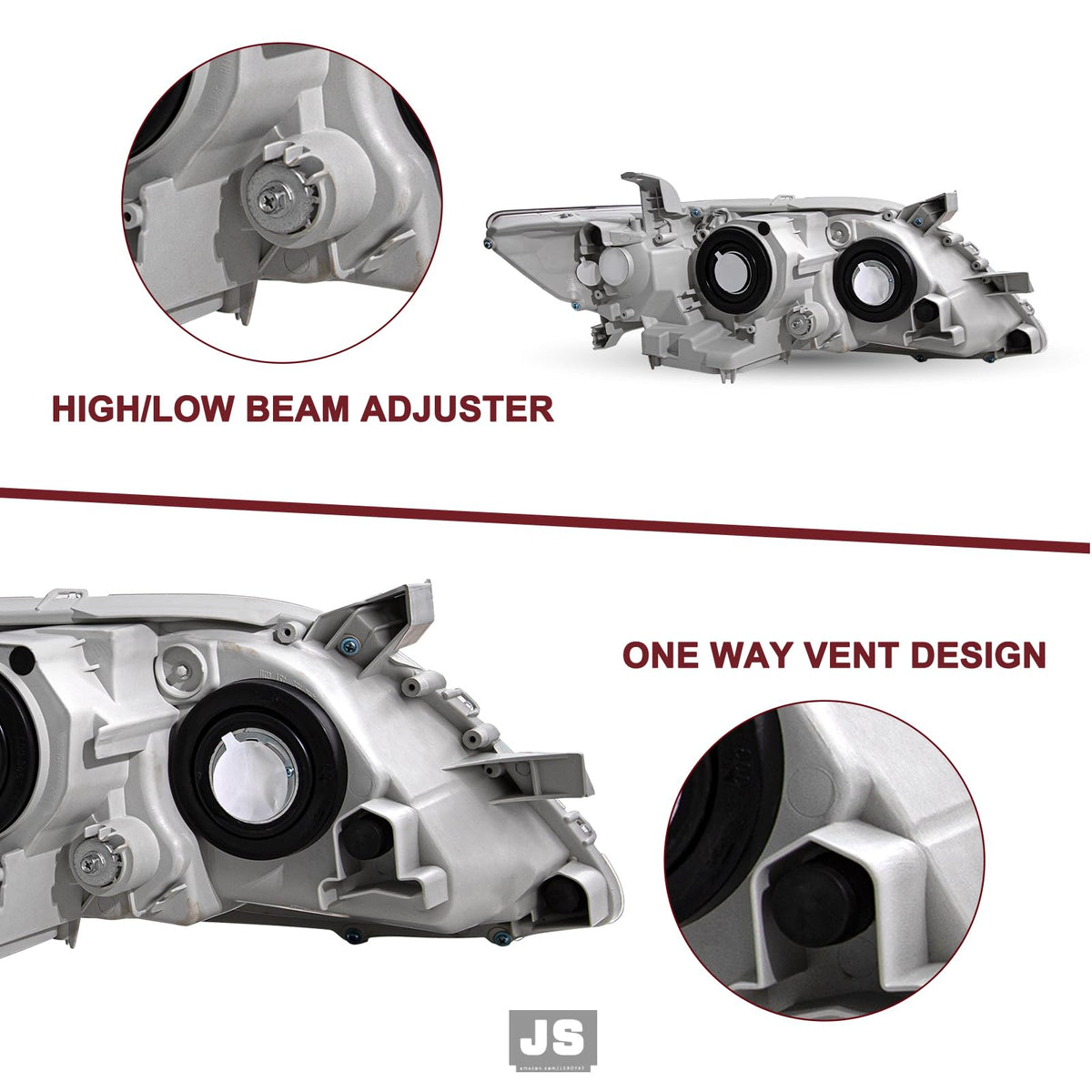 Headlight Compatible with 2007-2009 Toyota Camry M97025