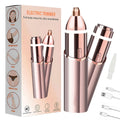 2 in1 Rechargeable Facial Hair Removal & Eyebrow Shaver with LED Light J68098