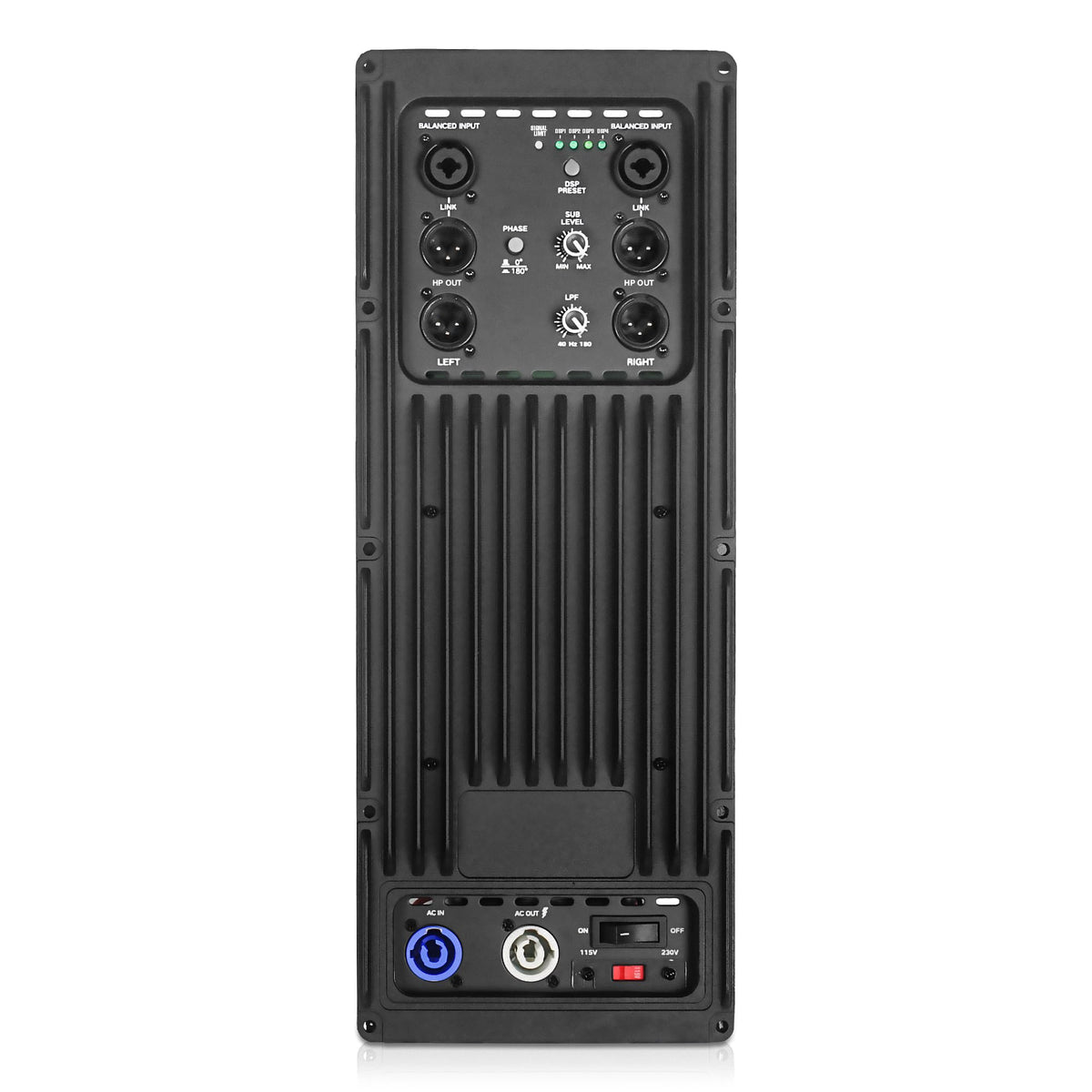 18” 1600W Powered Line Array Subwoofer with DSP, White K633072