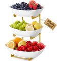 3 Tier Plastic Fruit Bowl W418