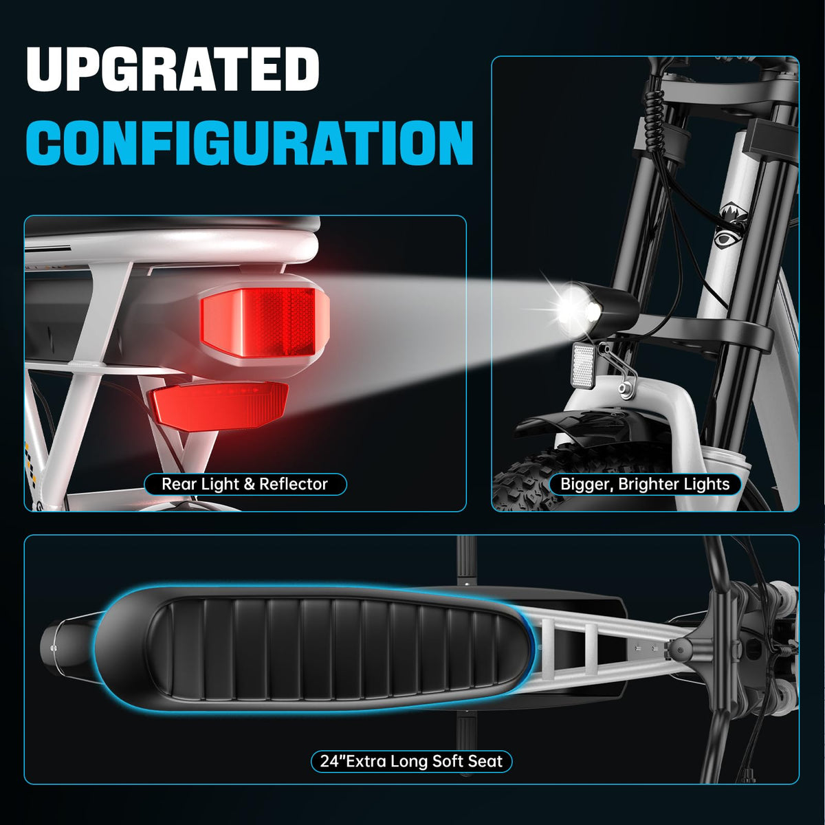 1500W Peak Electric Scooter with Large Battery M782