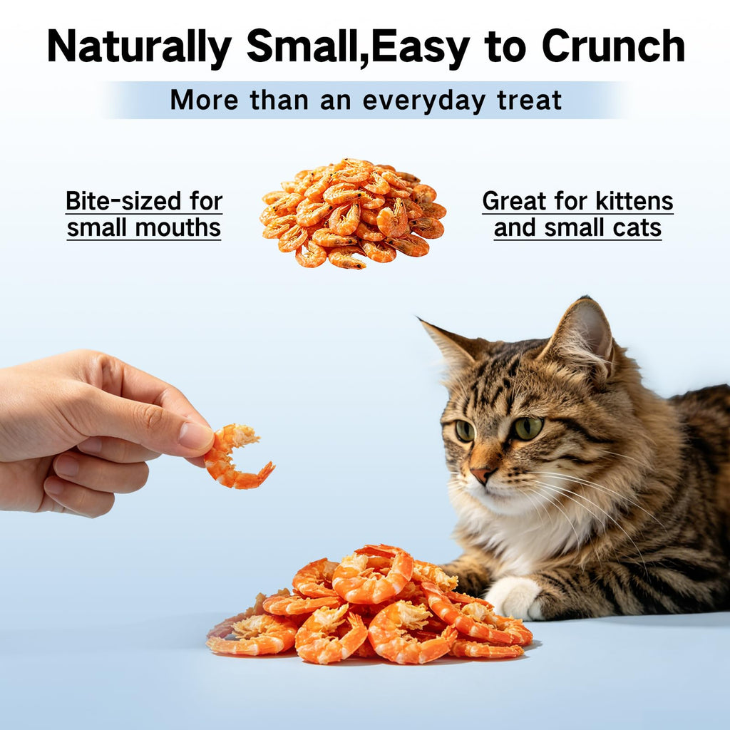 Freeze Dried Antarctic Krill Treats for Dogs & Cats, Omega-3, 4 oz K488