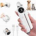 2-in-1 Quiet Electric Pet Nail Clipper & Grinder with Light J63293