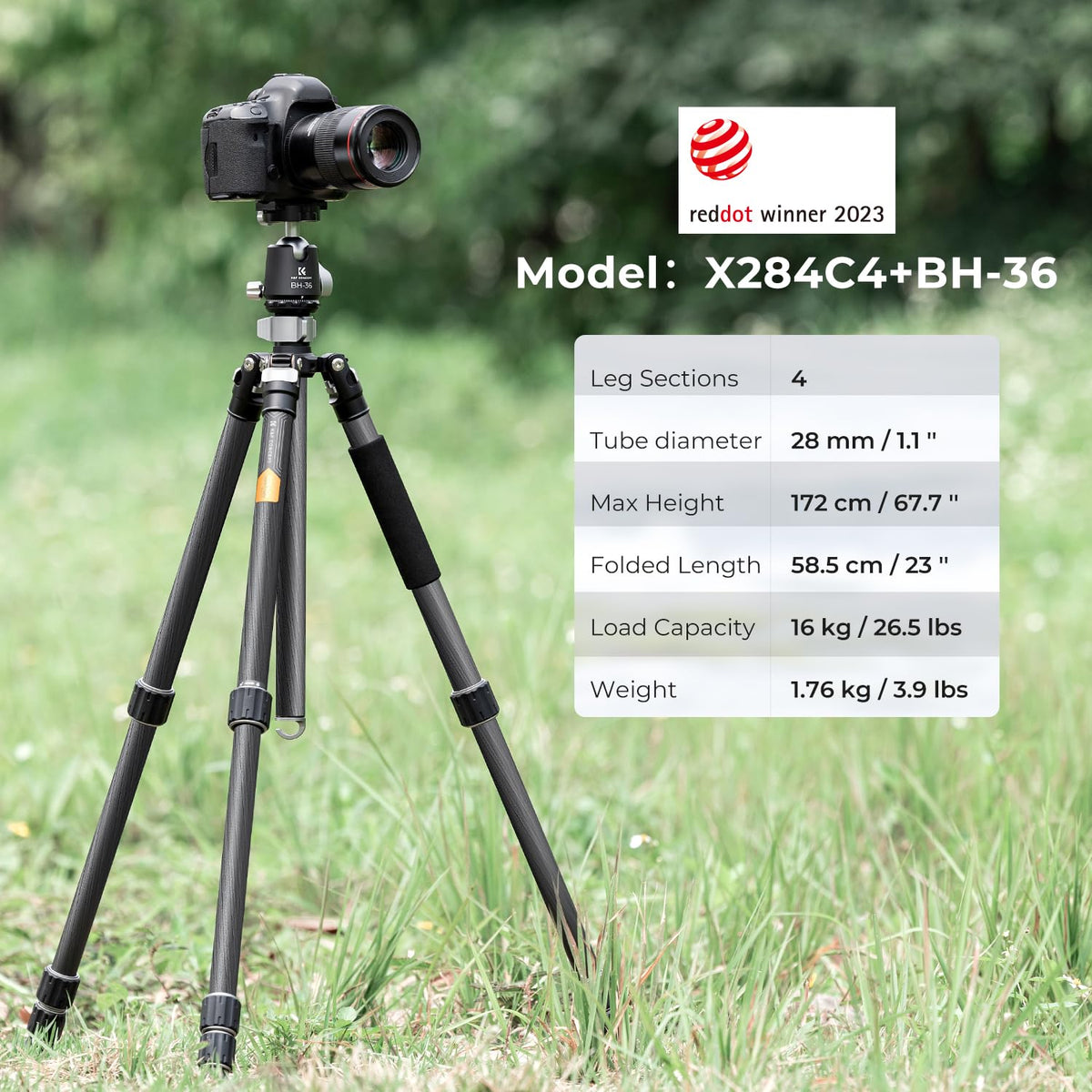 Carbon Fiber Camera Tripod I830964