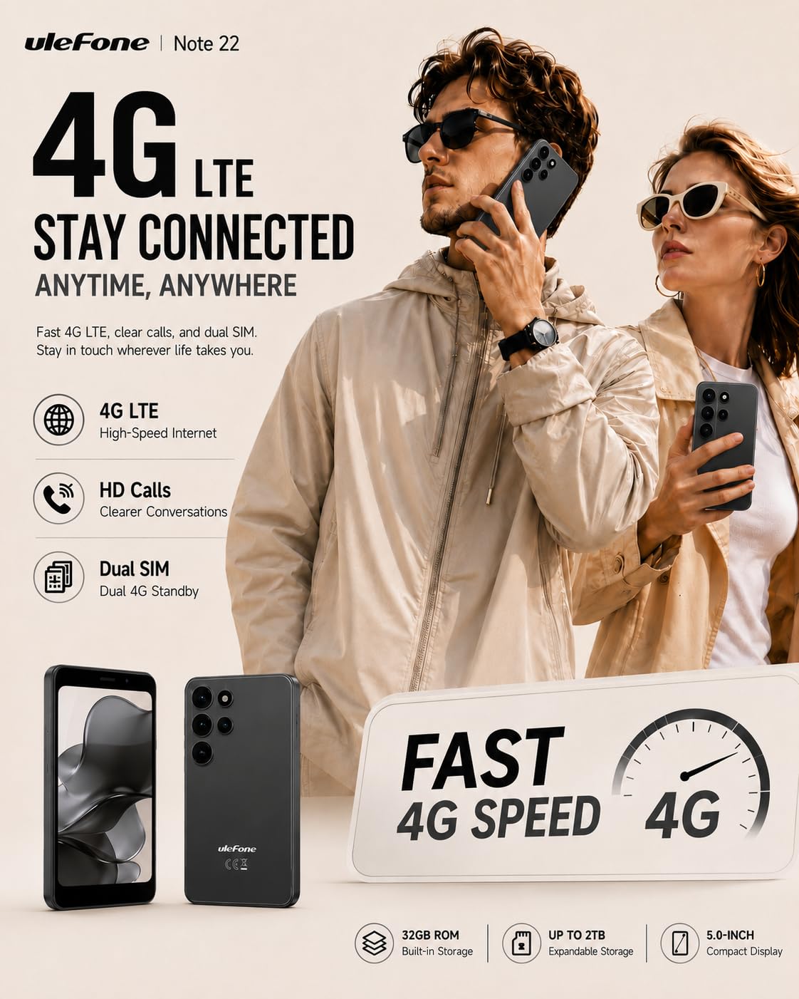 Unlocked 5" Compact Android Smartphone S957