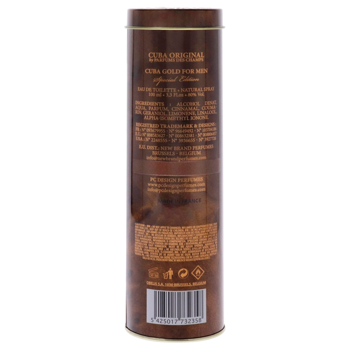 Gold Eau De Toilette Spray 3.4 Ounce A462492