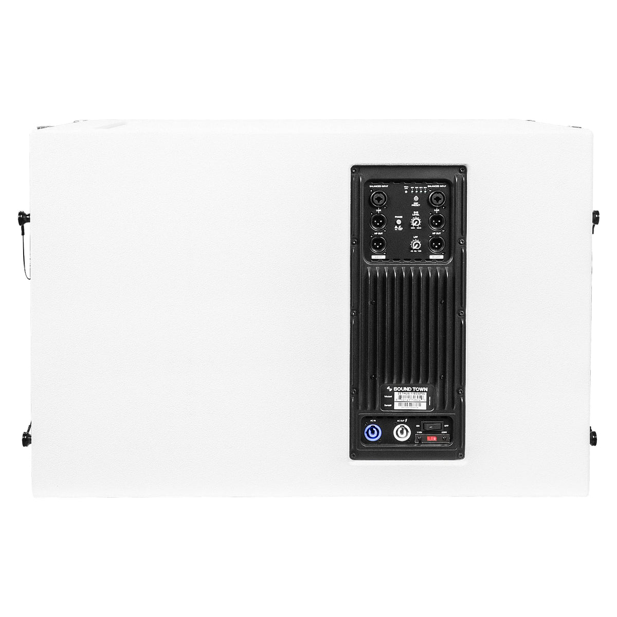 18” 1600W Powered Line Array Subwoofer with DSP, White K633072