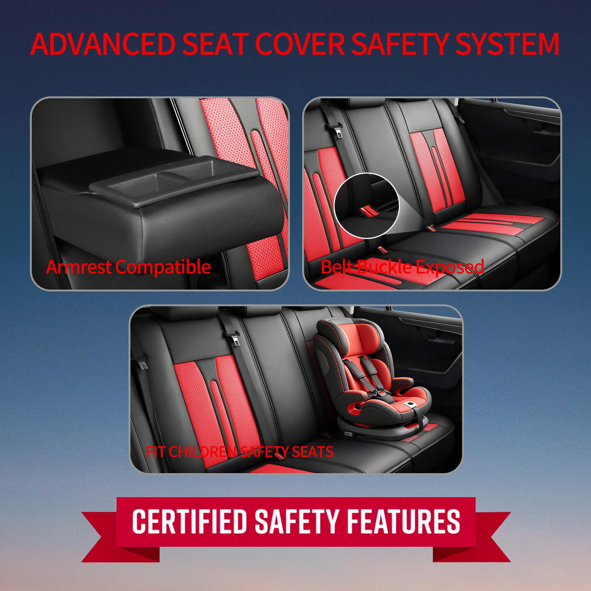 Car Seat Covers Full Set 5 Seat Z787282