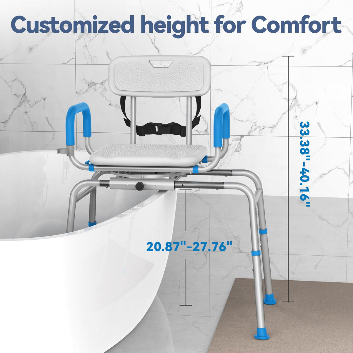 Sliding Shower Chair Tub Transfer Bench S114