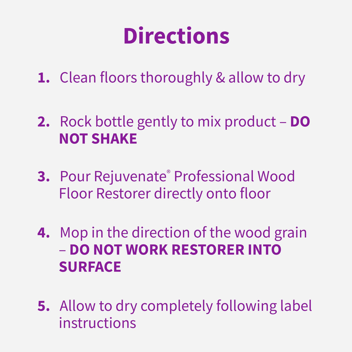 32 Oz Satin Finish Wood Floor Restorer K99265