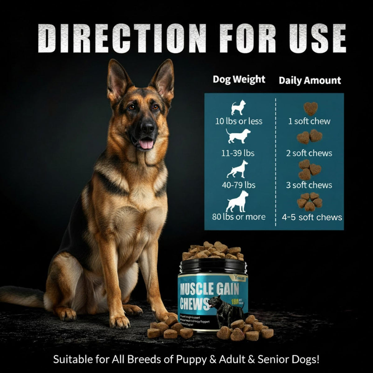High Protein Dog Weight Gainer Supplements R606366