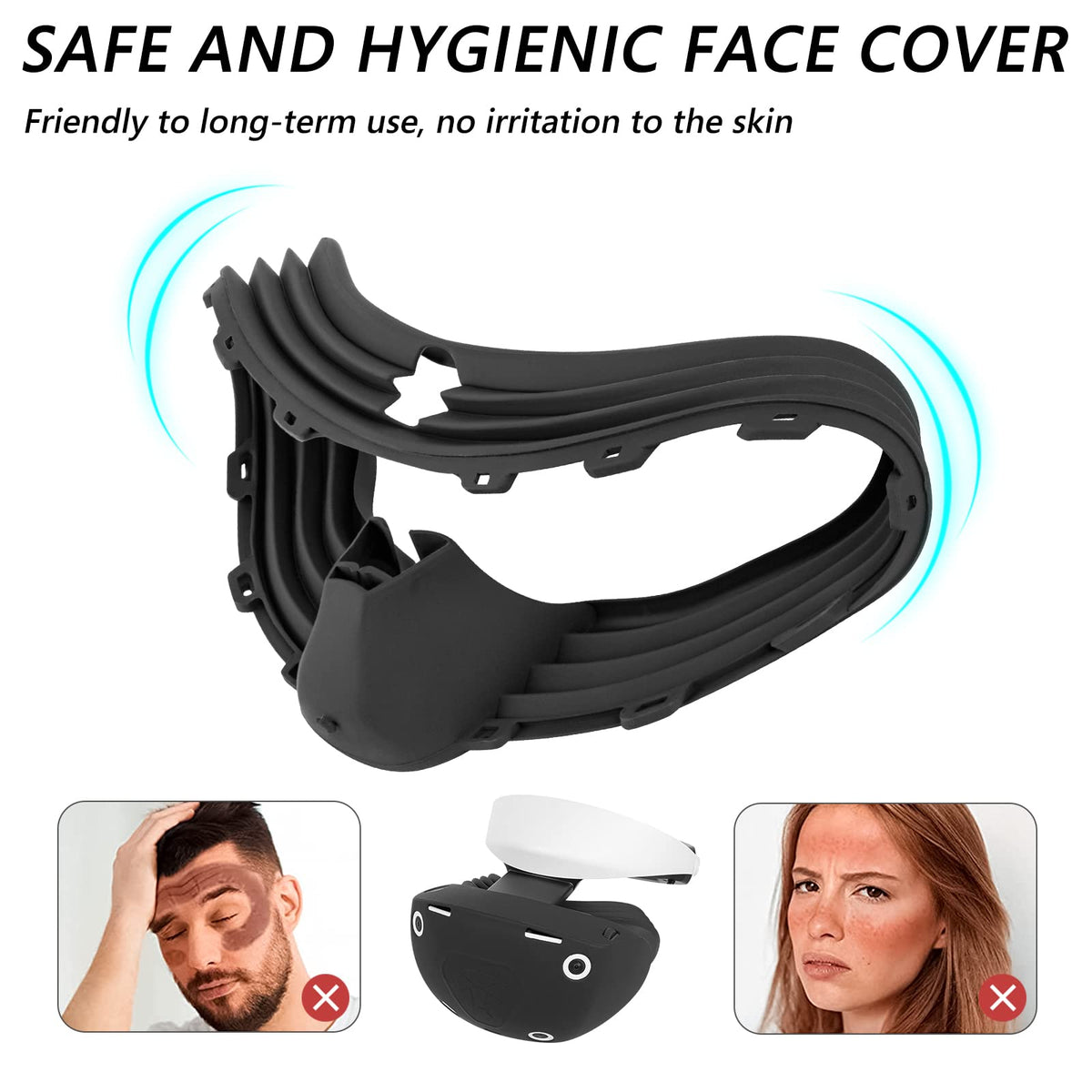 Silicone VR Headset Protective Cover J109825