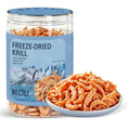 Freeze Dried Antarctic Krill Treats for Dogs & Cats, Omega-3, 4 oz K488