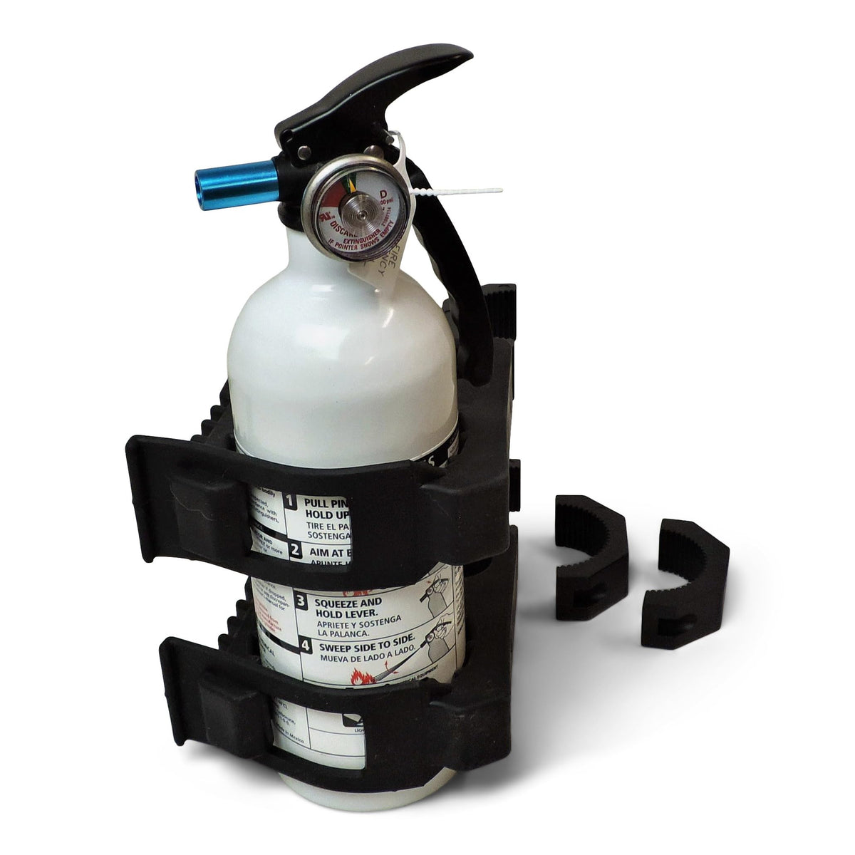 Fire Extinguisher Kit with 2.5lb Extinguisher & No-Tools Mount X1182