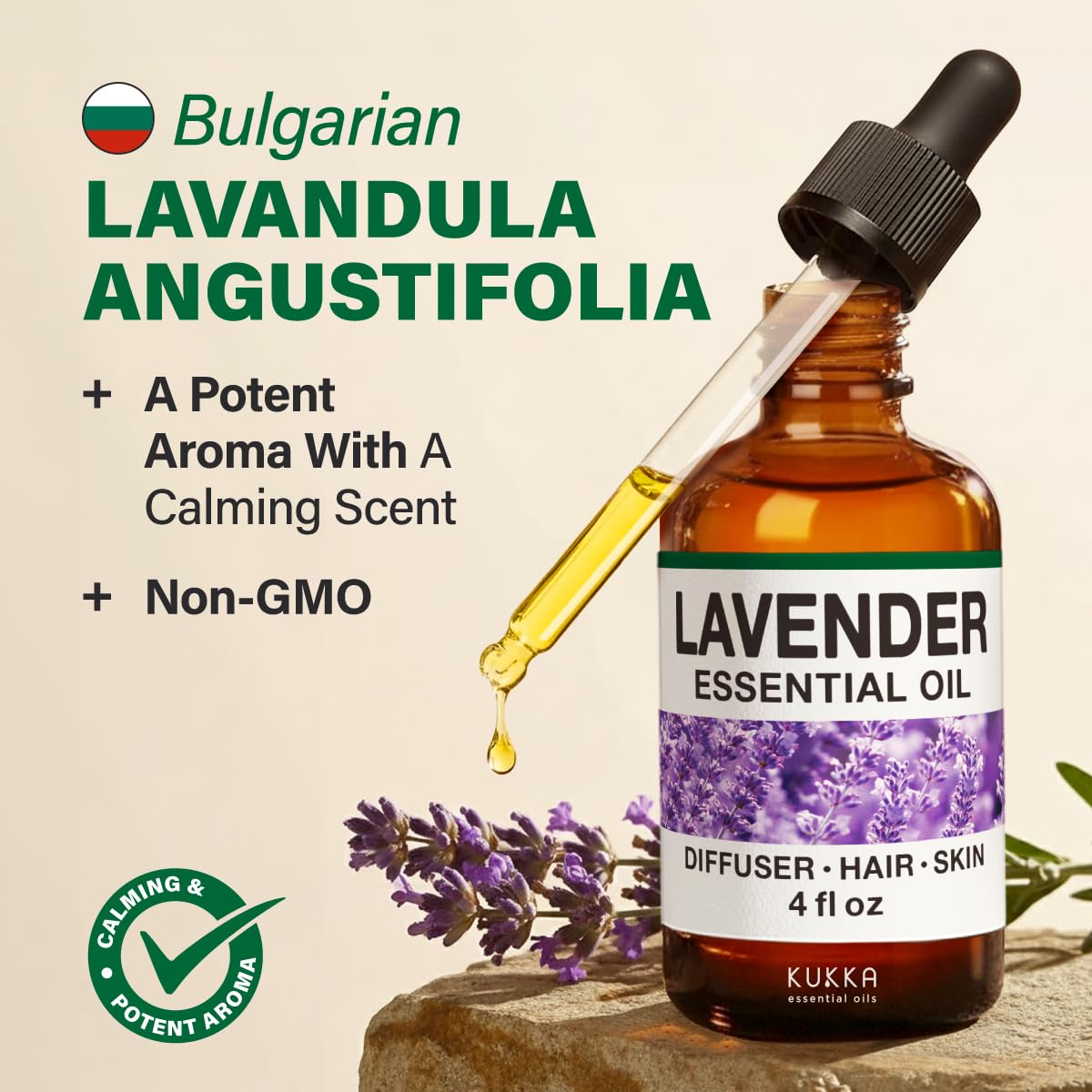 Lavender Mandarin Essential Oil Set 2X 4 Fl Oz R780