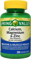 Calcium Magnesium Zinc with Vitamin D3 250 Caplets E47930