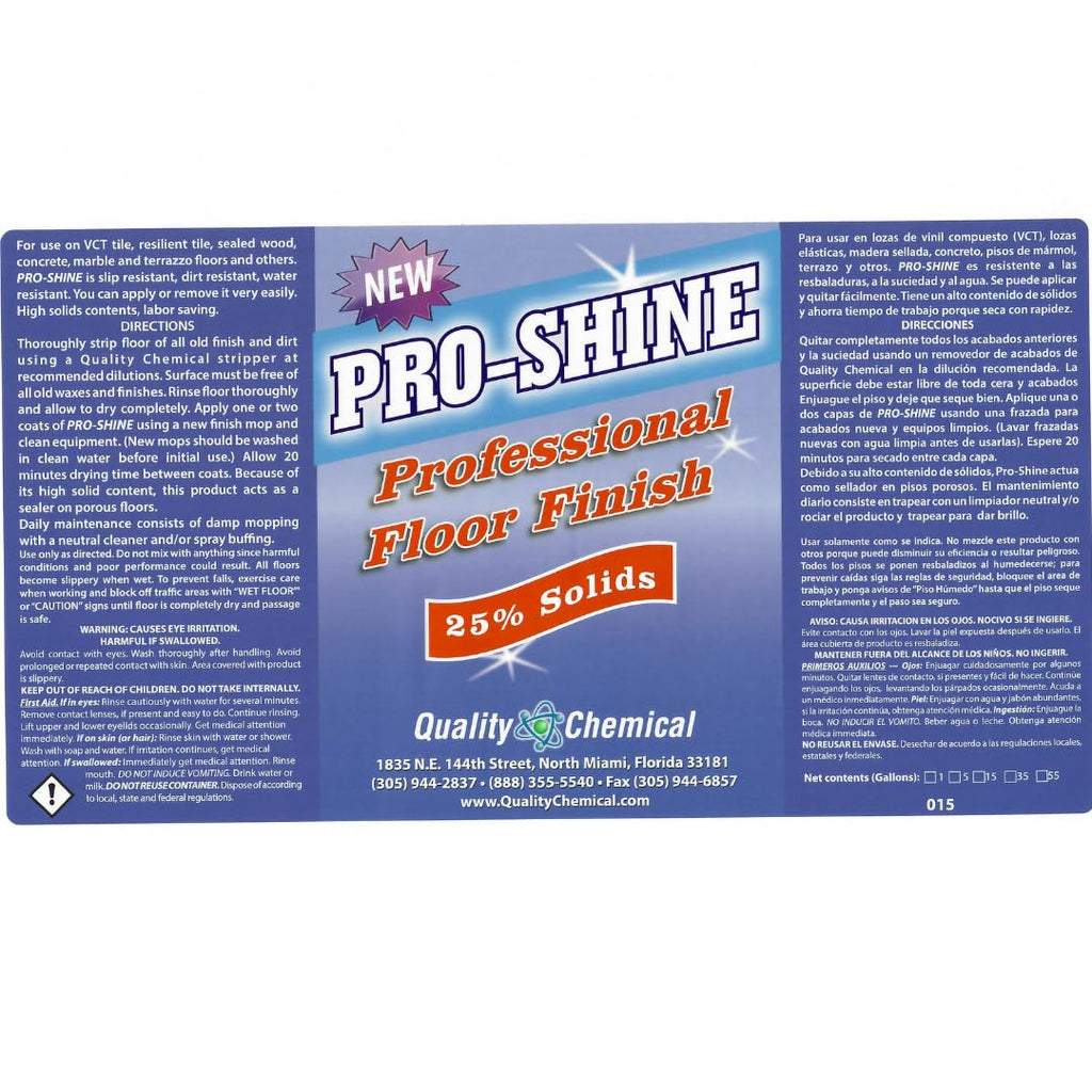 Wet-Look Floor Finish Wax 128 oz T998