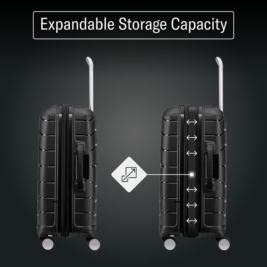 Hardside Carry-On Luggage with Spinner Wheels F14258
