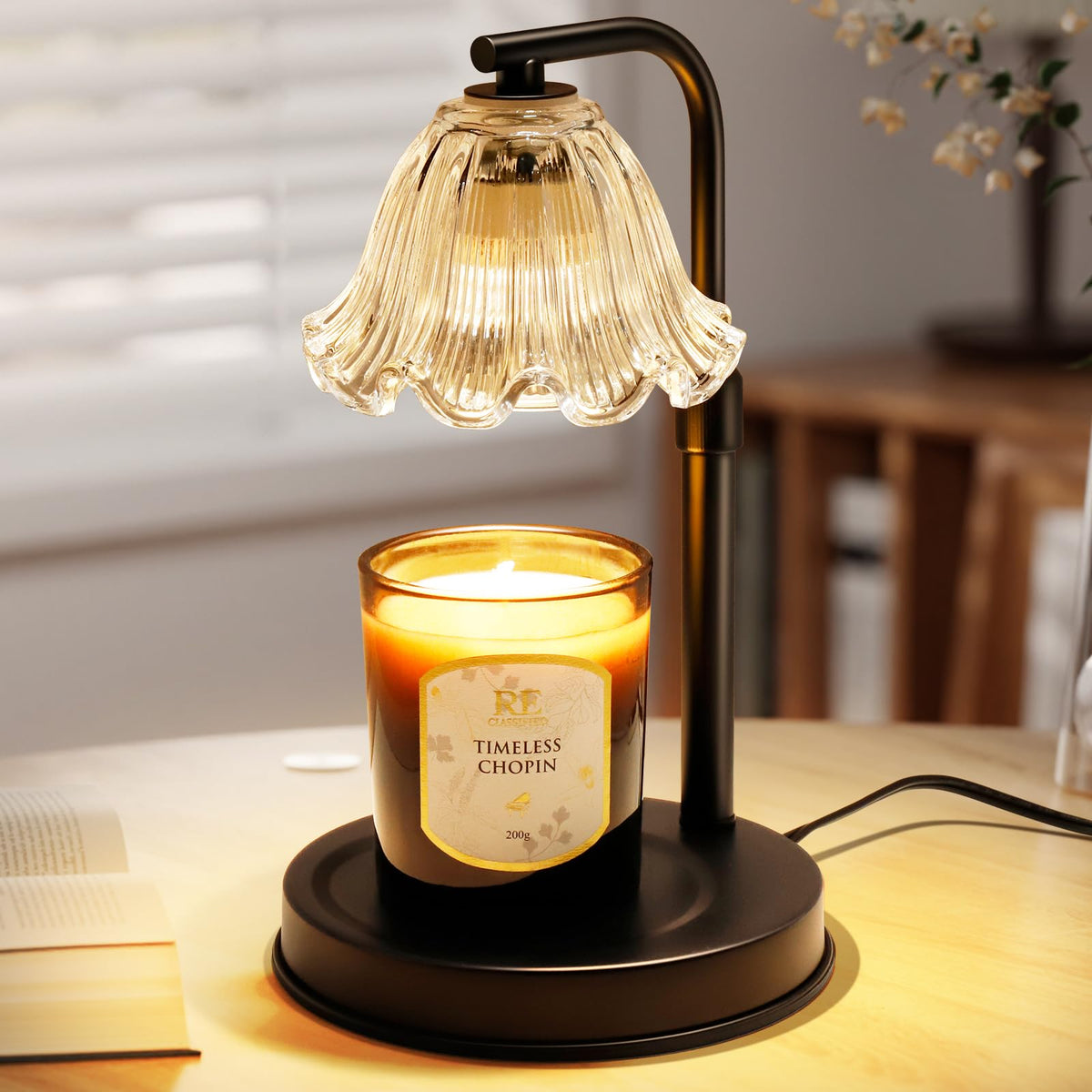 Candle Warmer Lamp with Timer H924709