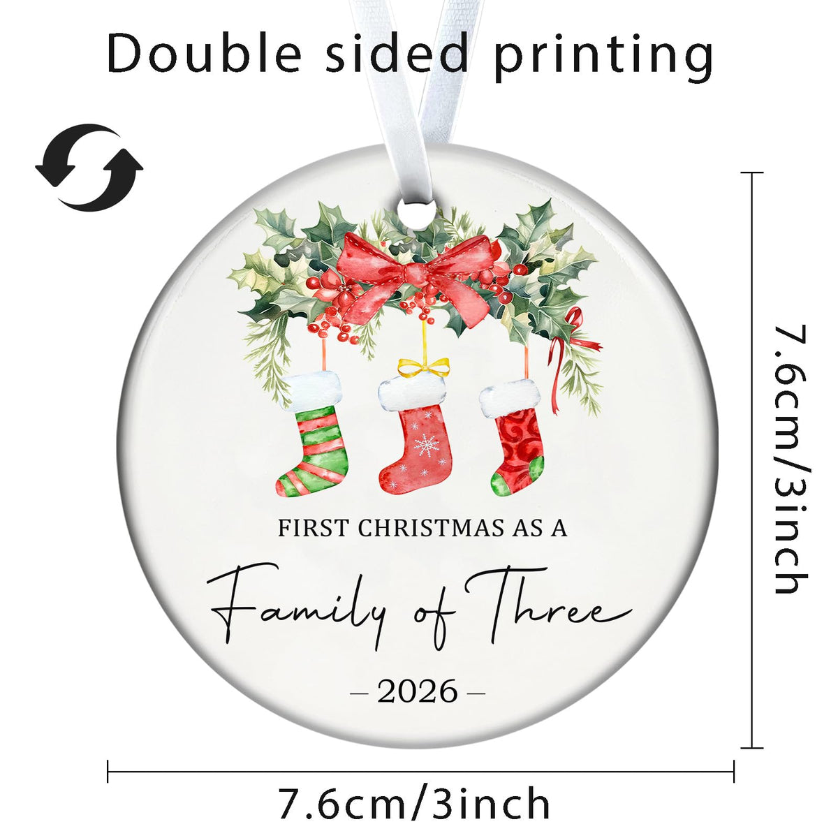 Baby First Christmas Ornaments 2026 T389033