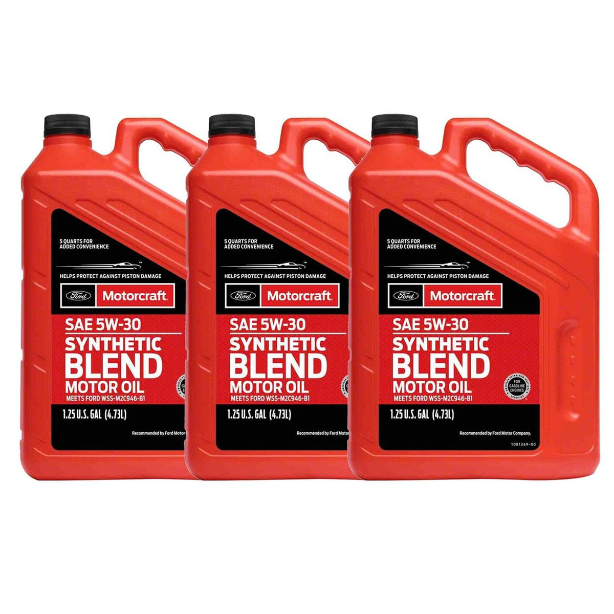 SAE 5W-30 Synthetic Blend Motor Oil 15 Quart G79953