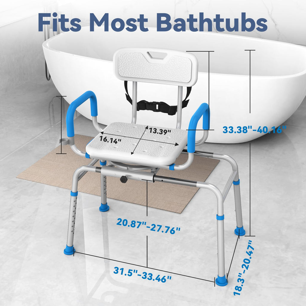 Sliding Shower Chair Tub Transfer Bench S114